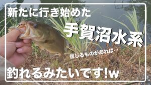 ◯◯を頼って行ったら釣れました！w【手賀沼水系】
