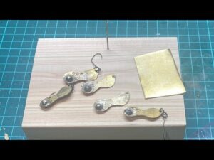 ライブで管理釣り場用のメタルバイブ作ってみます！#zaccomethod #エリアトラウト#ハンドメイドルアー