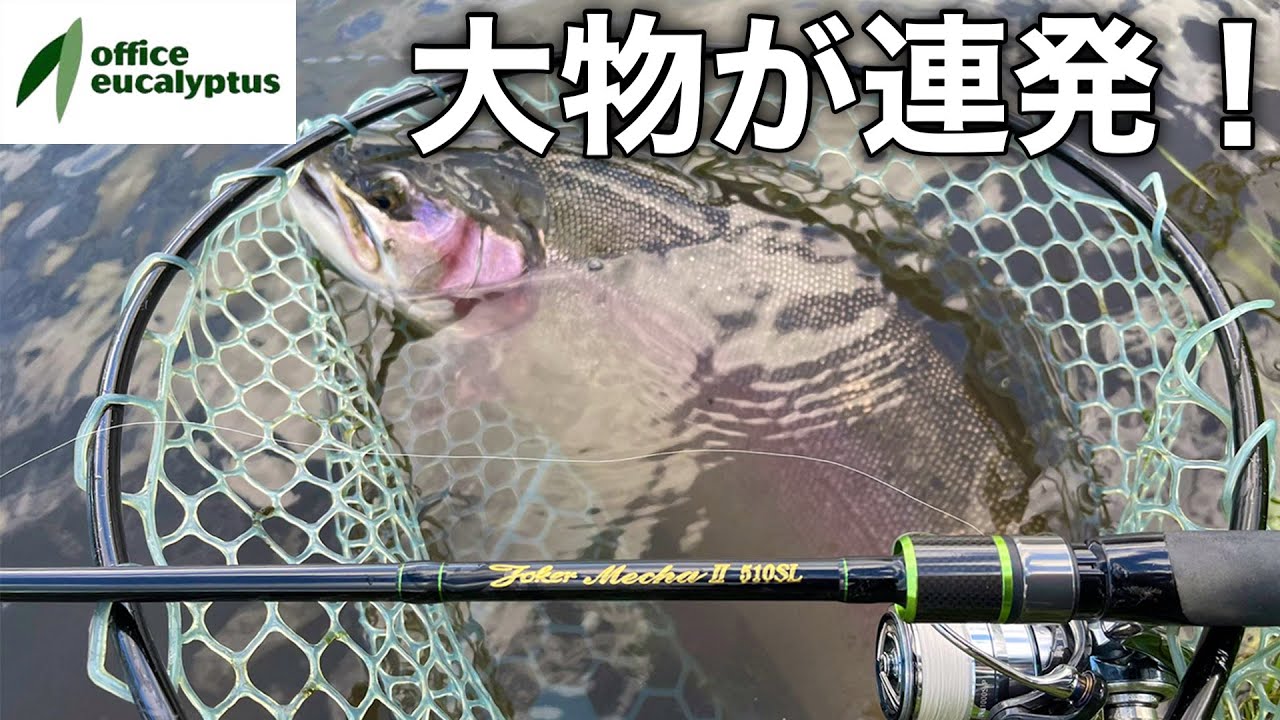 【管理釣り場攻略】80アップが釣れるユーランド清水川。メタルバイブで連発!【エリアトラウト】