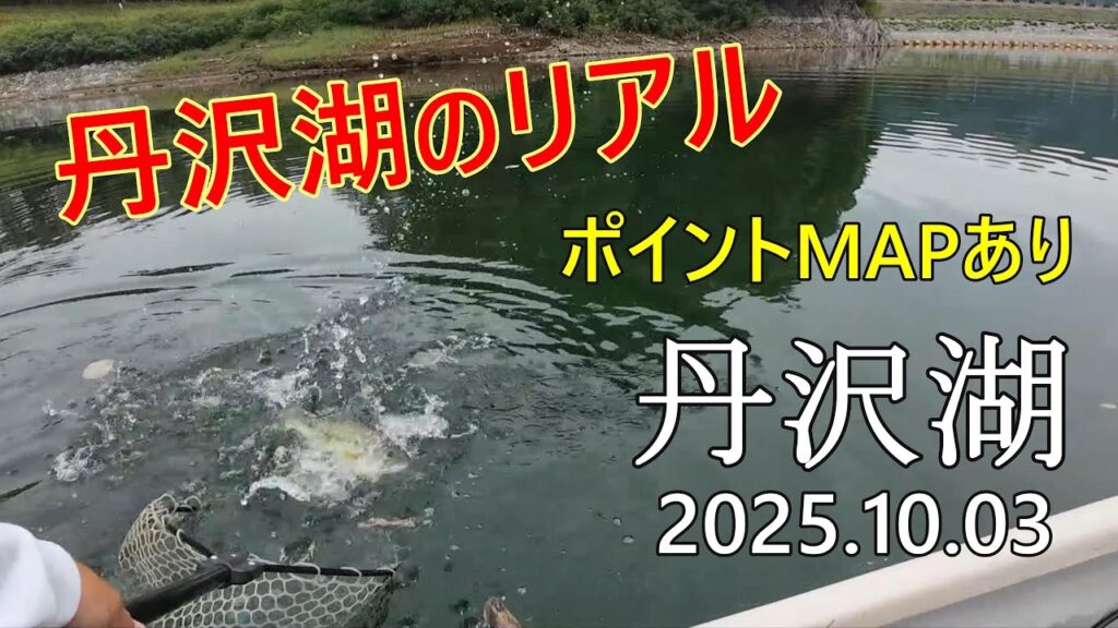 丹沢湖バス釣りのリアル！　ダウンショットのミドストでキャッチ