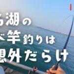 浜名湖の延べ竿釣りは予想外の展開だった