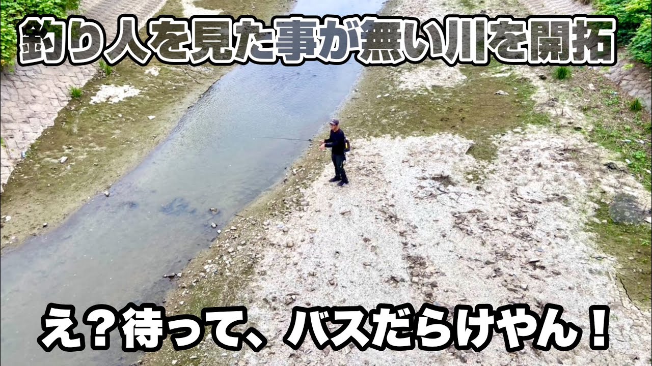 【衝撃】日本一釣れる"謎の川"を見つけてしまった