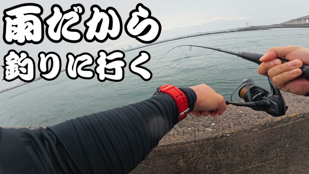 【サーフ＆浜名湖】雨の降りしきる中気合で取った一本は格別でした・・・