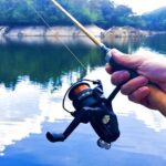 [バス釣り]　秋の三河湖でおかっぱり　減水の湖　ズームサファリ/カーディナル