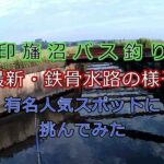 【印旛沼　バス釣り】最新・鉄骨水路の様子