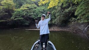 📍三島湖 ゆるっと釣りしてたらちょっとした奇跡起きたw