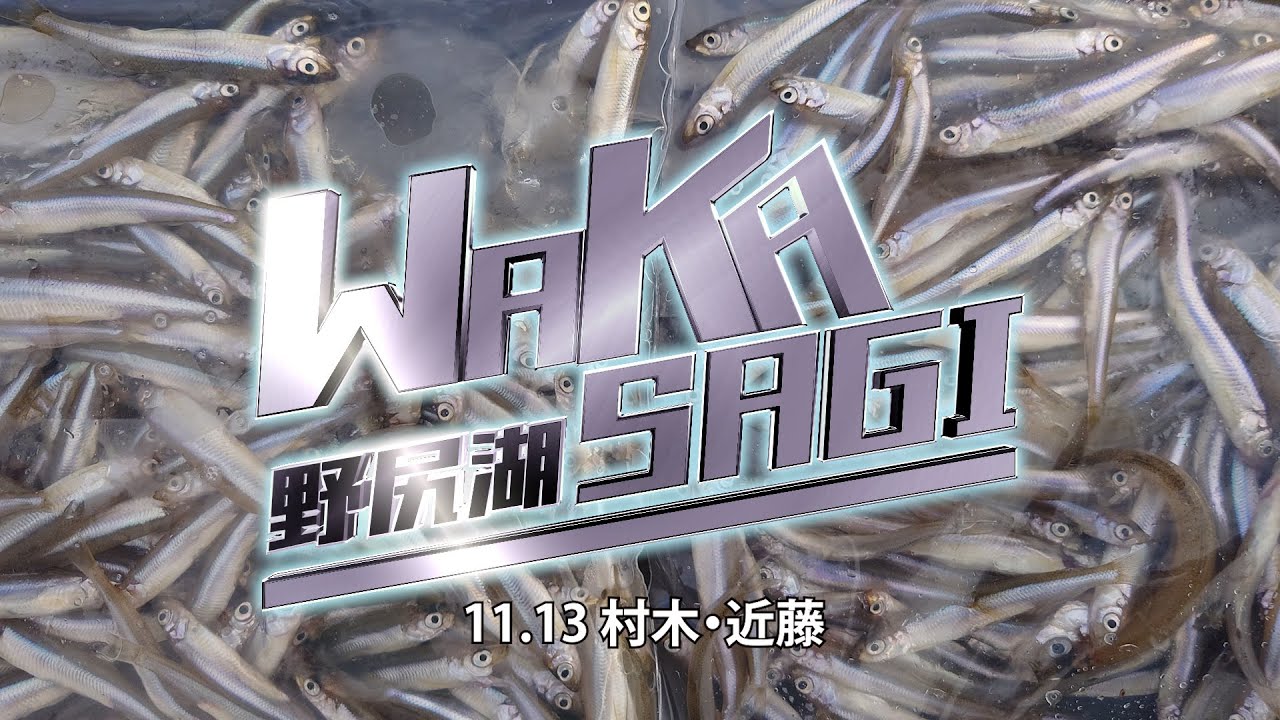 11 13 野尻湖ワカサギ釣り