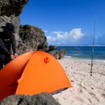 誰も来ない干潮のみ入れる秘境の砂浜で夢の大物を追う1泊2日釣りキャンプ【与論島 #4】