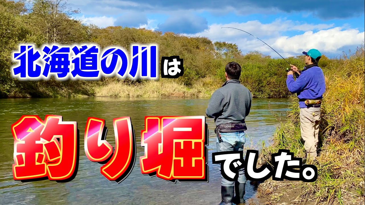 北海道の川で“15分だけ”釣りをしたらこうなる。