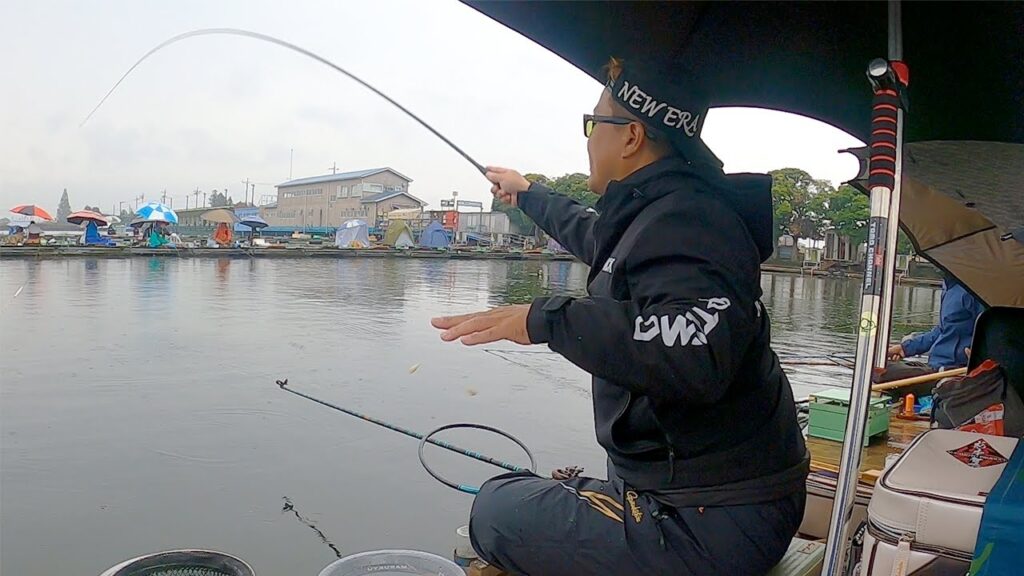 【前編】椎の木湖で18尺沖の両グルテン＆メーター抜きセット!!