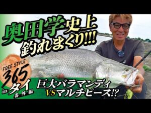 【タイへのアクセス＆管理釣り場の楽しみカタログ付！】フリースタイル365 奥田学 タイ遠征モンスター釣行・番外編