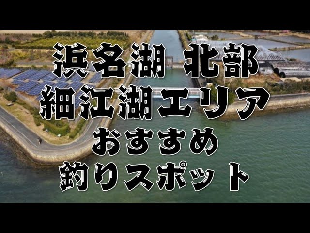 【浜名湖 北部】『細江湖』のおすすめ釣りスポット4選