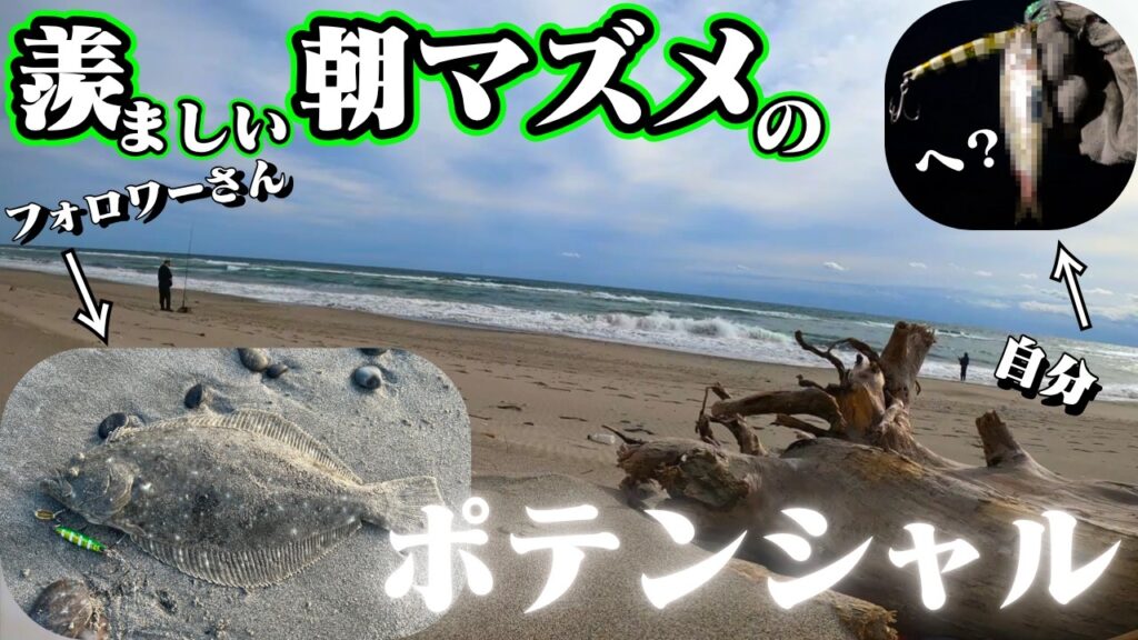 朝マズメのショアジギングで"初ヒラメ"が釣れたフォロワーさんの釣果に期待していたものの、昼マズメから粘ったら沈黙だった遠州灘サーフ🐟in遠州灘、田原サーフ【釣行日2025/11/04(火)】