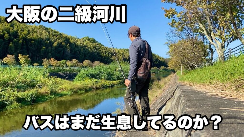 昔は【大阪の釣り場紹介】でも載っていた川、現在もバス釣りを楽しめるのか調査してみた