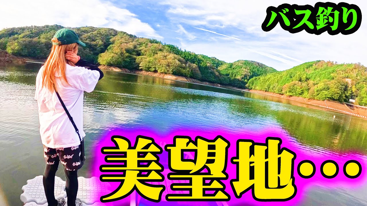 今、超話題のフィールドで秋バス連発!【三河湖】【バス釣り】【シャーベットヘアーチャンネル】【遠征】