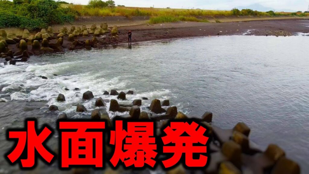【衝撃】人生初の川シーバスがまさかの大物ヒット！完全に想定外。