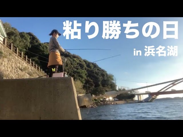 【浜名湖 釣り】粘ったら色々釣れた❤︎ #セイゴ #うなぎ #モクズカニ