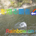 北海道 渓流釣り 豊平川 秋の渓流に潜む野生の塊 虹を翔る覇者あらわる
