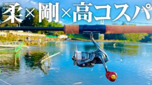 【インプレ】モチモチなのに強すぎる！？大物対応の新世代グラスロッドがあまりにも良すぎる【エリアトラウト】【管理釣り場】